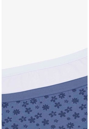 Panty Para Niña Paquete X2 Silueta Hipster En Algodón LJ103-009 PANTY ALG X2, T14, BLCO_FLRS Lili Pink