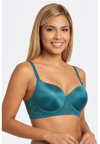 Brasier Con Cobertura 3/4 Individual En Microfibra Satinada IM101-029 BRASIER MICROFIBRA, T34B, PTRL Lili Pink Lili Pink