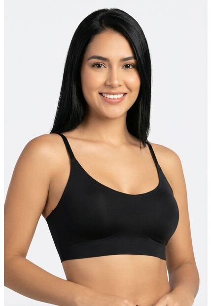 Tecnobra Con Escote Redondo Y Copas Removibles MJ276-031B PERFECT BRA, T32B, NRGO Lili Pink