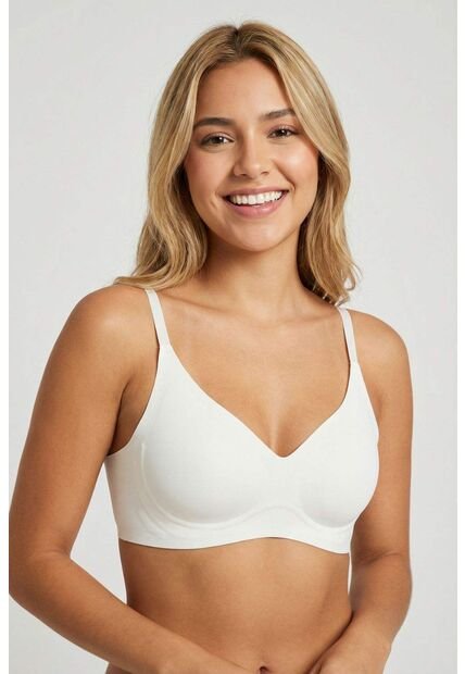 Tecnobra Con Escote Triancular Y Termofusionado Sin Costuras MJ276-033B PERFECT BRA, T34B, MRFL Lili Pink