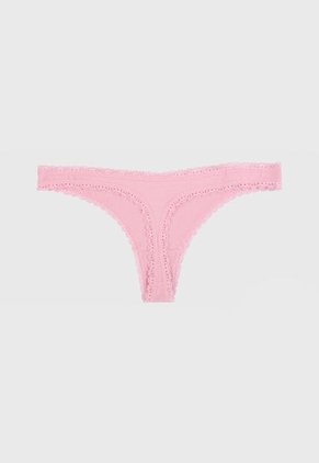 Pantie x3 Blanco-Verde Menta-Rosa Lili Pink