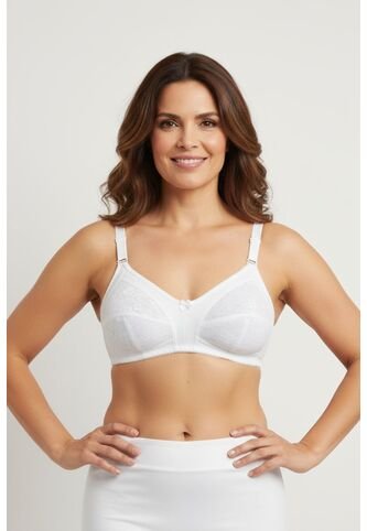 Brasier Clasico Individual En Algodón Y Encaje 4602 BRASIER, T36B, MRFL Lili Pink Lili Pink