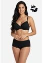 Conjunto Trío Incluye Brasier Más 2 Panties 2310 CONJUNTO BRASIER TRIO NEGRO T34B/M Lili Pink de Lili Pink