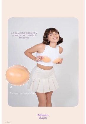 Brasier De Silicona Adherible SL001 SILICON SOFT T 38 Lili Pink