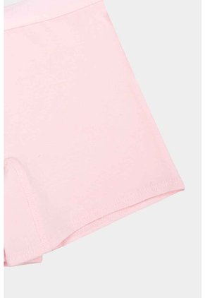 Panty Bóxer De Algodón X3 Unidadeas Para Niña N120 PANTY PAQX3, T10, BLCO_RSCL_FLRS Lili Pink