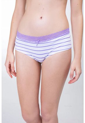 Pantie x3 Blanco-Rosa-Gris Lili Pink Kids