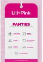 Pantie x3 Blanco-Rosa-Gris Lili Pink Kids de Lili Pink
