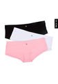 Pantie x3 Negro-Blanco-Rosa Lili Pink de Lili Pink