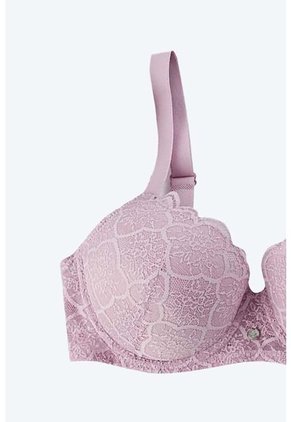 Brasier Estilo 3/4 Copa C En Encaje Paquete X2 EM102-006 BRASIER ENCJ, T38C, NRGO_BLCO Lili Pink