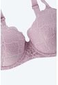 Brasier Estilo 3/4 Copa C En Encaje Paquete X2 EM102-006 BRASIER ENCJ, T38C, NRGO_BLCO Lili Pink de Lili Pink