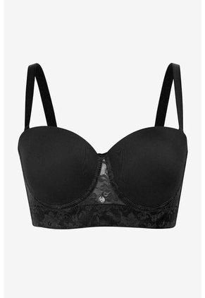 Brasier Tipo Strapless De Base Ancha En Microfibra IG101-004 BRASIER MCRFBRA, T34B, NRGO Lili Pink