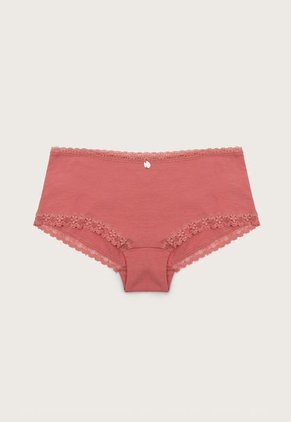 Pantie x3 Negro-Blanco-Salmón Lili Pink
