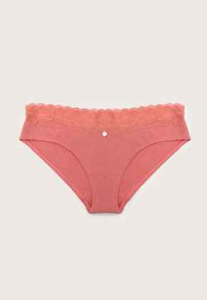 Pantie x3 Negro-Blanco-Salmón Lili Pink