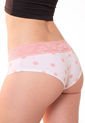 Pantie x3 Rosa-Blanco Lili Pink de Lili Pink