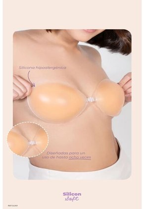 Brasier De Silicona Adherible SL001 SILICON SOFT T 34 Lili Pink