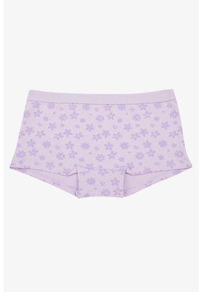 Boxer En Algodón Para Niñas Paquete X2 LJ103-011 PANTY ALG X2, T16, BLCO_LILA Lili Pink