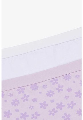 Boxer En Algodón Para Niñas Paquete X2 LJ103-011 PANTY ALG X2, T16, BLCO_LILA Lili Pink