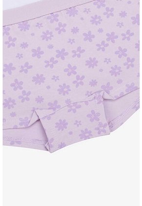 Boxer En Algodón Para Niñas Paquete X2 LJ103-011 PANTY ALG X2, T16, BLCO_LILA Lili Pink