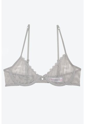 Brasier Individual Con Cobertura Media Con Aros EM178-004 BRASIER ENCAJE, T36B, NRGO Lili Pink