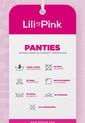 Pantie x3 Rosa-Gris-Amarillo Lili Pink de Lili Pink
