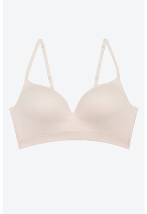Brasier Triangular Individual Seamless Confeccionado En Poliamida MJ101-091 BRASIER SMLESS, T38B, MRFL Lili Pink