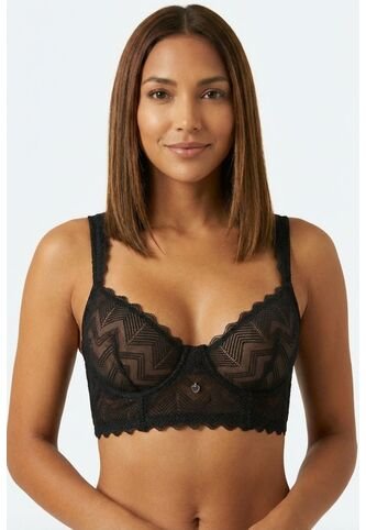 Brasier Individual Con Cobertura 3/4 Sin Copas EM178-005 BRASIER ENCAJE, T36B, BLCO Lili Pink Lili Pink