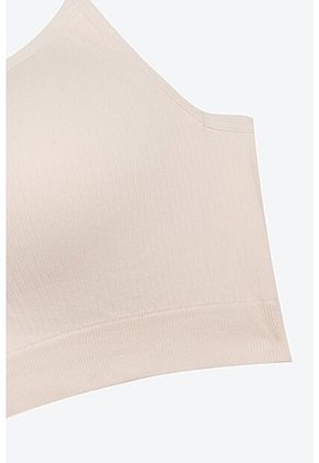 Brasier Triangular Individual Seamless Confeccionado En Poliamida MJ101-091 BRASIER SMLESS, T38B, MRFL Lili Pink