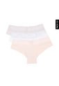 Pantie X3 Blanco-Nude-Lila Lili Pink de Lili Pink