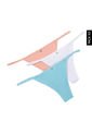 Pantie x3 Nude-Blanco-Celeste Lili Pink Femenino de Lili Pink