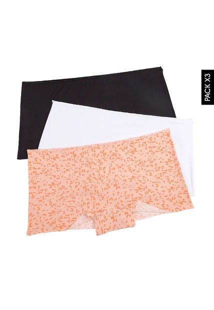 Pantie x3 Multicolor Lili Pink Femenino