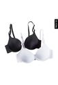 Brasier x2 Blanco-Negro Lili Pink de Lili Pink