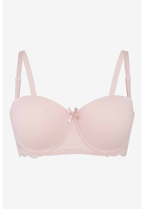 Brasier Strapless En Microfibra Y Encaje 4388 BRASIER T36B ROSADOCLARO Lili Pink