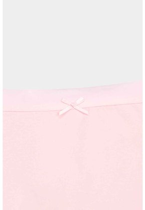 Panty Bóxer De Algodón X3 Unidadeas Para Niña N120 PANTY PAQX3, T08, BLCO_VRMT_FLRS Lili Pink