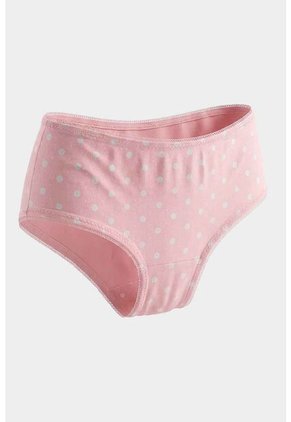Hipster Para Niñas Confeccionado En Algodón Paquete X3 196 PANTY PAQX3, T10, BLCO_RSCL_FLRS Lili Pink