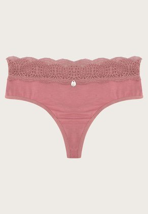 Pantie x3 Negro-Nude-Palo Rosa Lili Pink