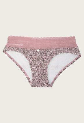Pantie x3 Negro-Rosa-Multicolor Lili Pink