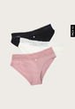 Pantie x3 Negro-Marfil-Nude Lili Pink de Lili Pink
