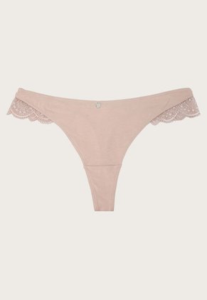 Pantie x3 Negro-Nude-Coral Lili Pink