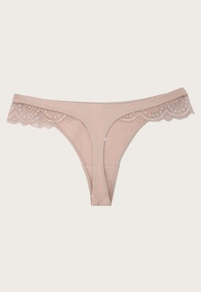 Pantie x3 Negro-Nude-Coral Lili Pink
