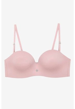 Brasier Sin Aros Tipo Strapless Individual En Microfibra IM101-031 BRASIER MCRFBRA, T32B, RSCL Lili Pink