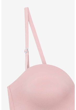 Brasier Sin Aros Tipo Strapless Individual En Microfibra IM101-031 BRASIER MCRFBRA, T32B, RSCL Lili Pink