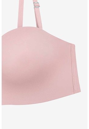 Brasier Sin Aros Tipo Strapless Individual En Microfibra IM101-031 BRASIER MCRFBRA, T32B, RSCL Lili Pink