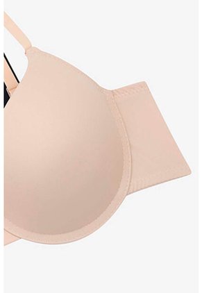 Paquete X2 Brasier En Microfibra MJ102-035 NEGRO PIEL T34B Lili Pink