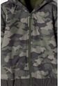 Chaqueta Littlemic Con Cierre Verde Militar Niño 2T A 5T 5T de LittleMic