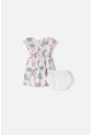 Vestido De LittleMic Multicolor Con Panty Para Bebé Niña 9-12 de LittleMic