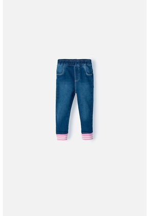 Jegging De LittleMic Indigo Oscuro Para Bebé Niña 12-18