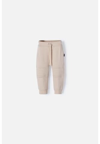 Jogger De LittleMic Con Cordón Caqui Para Bebé Niño 12-18 LittleMic
