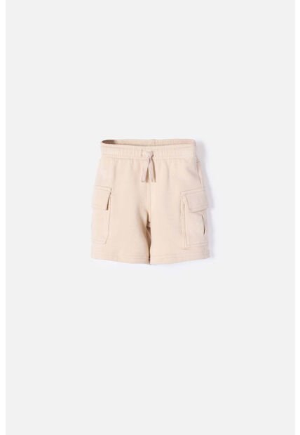Bermuda De Littlemic Con Cordón Caqui Para Niño 2T A 5T 4T