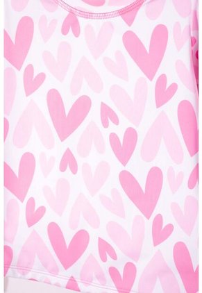 Vestido De Baño LittleMic Multicolor Manga Larga Para Niña 2T A 5T 3T