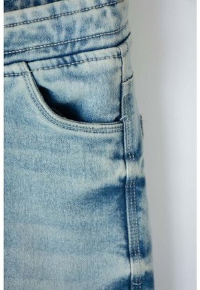 Jogger De LittleMic Con Cordón Azul Claro Para Niño 2T A 6T 2T